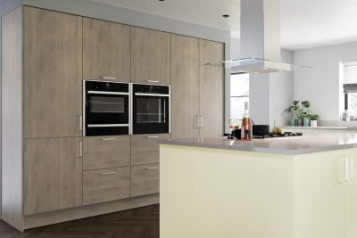 Valore Smooth Alabaster & Truffle Brown Denver Oak