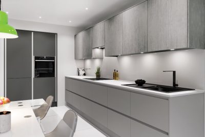 Valore Smooth Anthracite & Dust Grey & Boston Concrete
